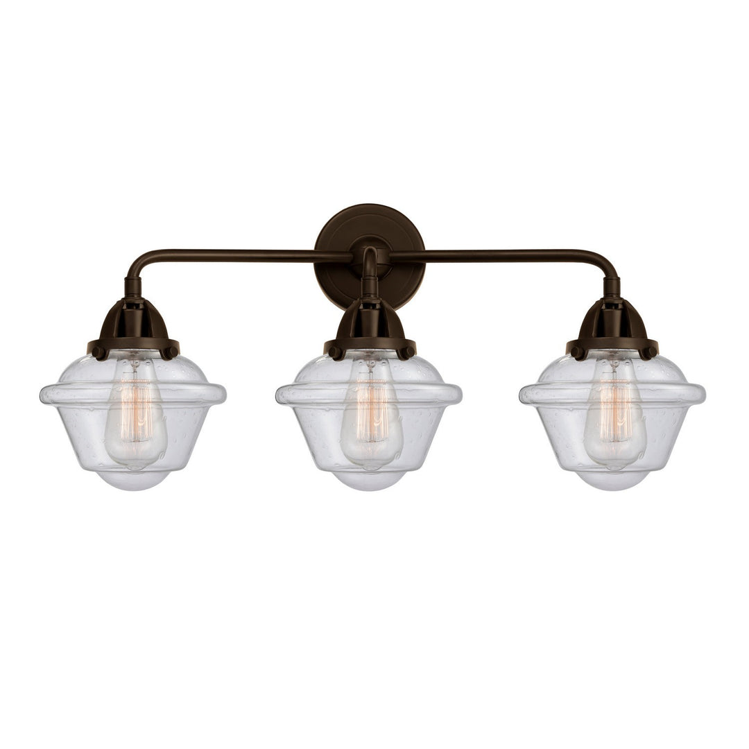 Innovations Nouveau 2 288-3W-OB-G534 Bath Vanity Light 26 in. wide - Oil Rubbed Bronze