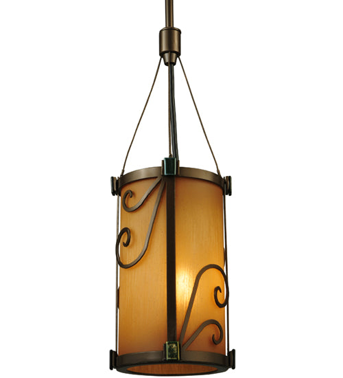 Meyda Tiffany Cilindro 125507 Pendant Light - Oil Rubbed Bronze