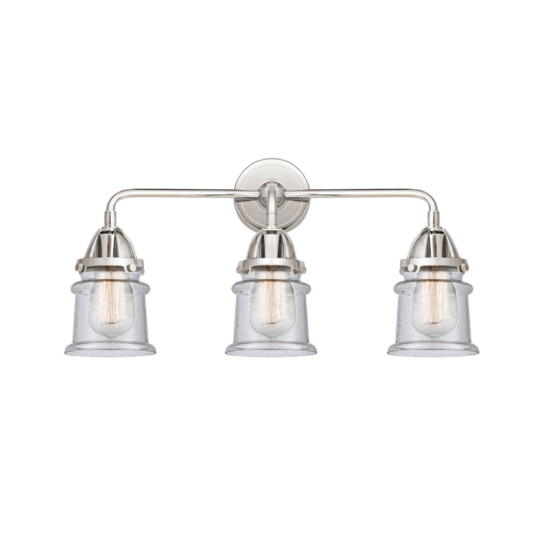 Innovations Nouveau 2 288-3W-PC-G184S Bath Vanity Light 24 in. wide - Polished Chrome