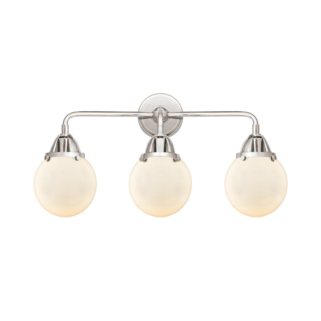 Innovations Nouveau 2 288-3W-PC-G201-6 Bath Vanity Light 24 in. wide - Polished Chrome