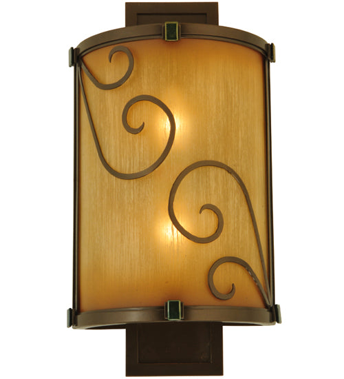 Meyda Tiffany Sorbonn 125509 Wall Light - Rust,Custom