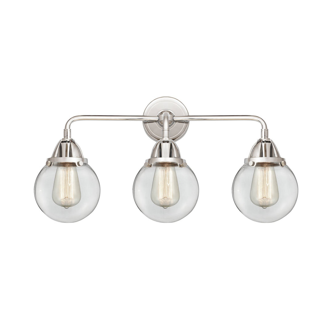 Innovations Nouveau 2 288-3W-PC-G202-6 Bath Vanity Light 24 in. wide - Polished Chrome
