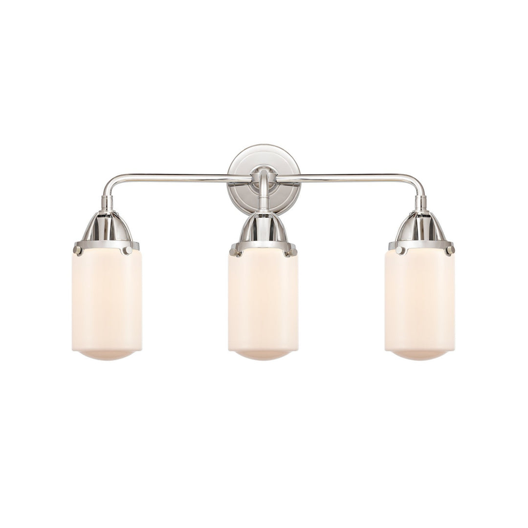Innovations Nouveau 2 288-3W-PC-G311 Bath Vanity Light 23 in. wide - Polished Chrome