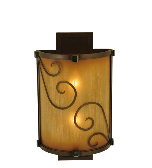 Meyda Tiffany Sorbonn 125509 Wall Light - Rust,Custom