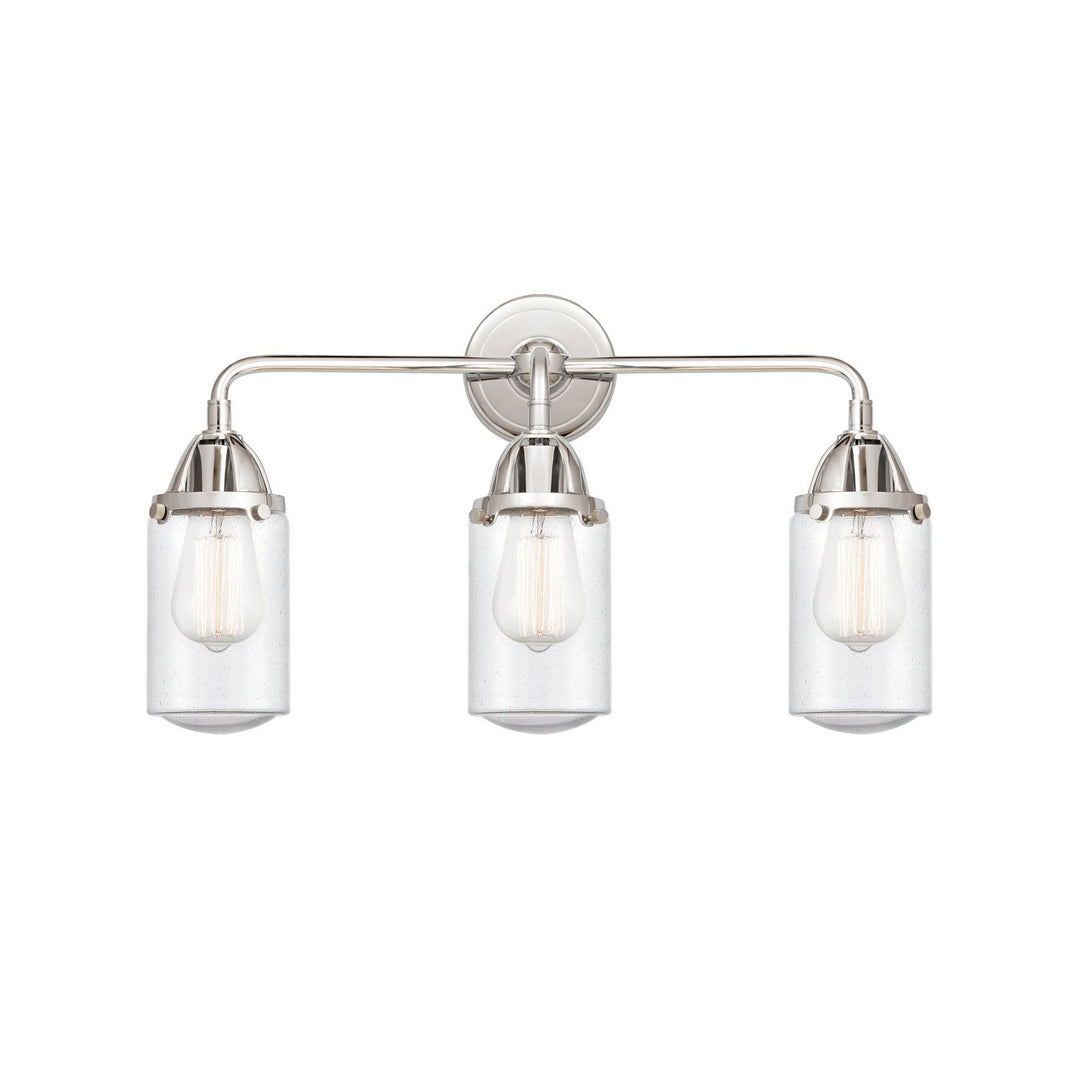 Innovations Nouveau 2 288-3W-PC-G314 Bath Vanity Light 23 in. wide - Polished Chrome