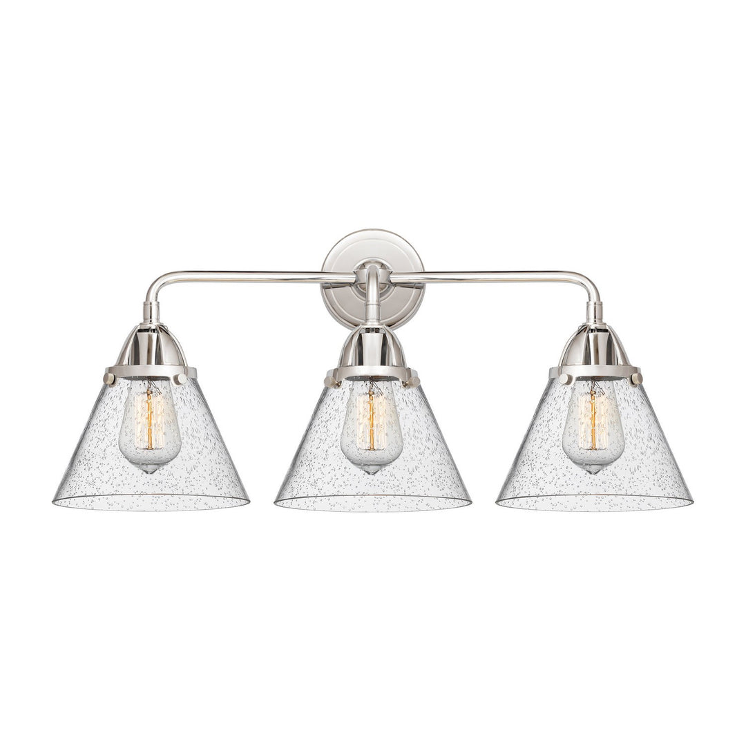 Innovations Nouveau 2 288-3W-PC-G44 Bath Vanity Light 26 in. wide - Polished Chrome