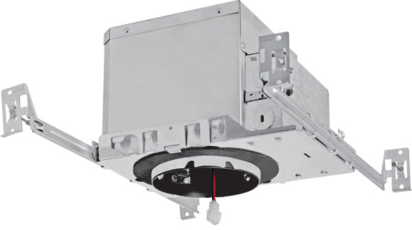 Elco Lighting E4LC16ICASD  New Construction Ic Airtight Housing W/Driver Recessed Light Pewter, Nickel, Silver