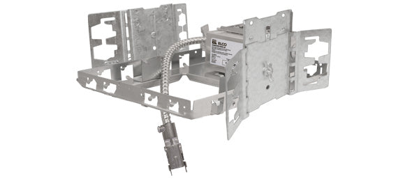 Elco Lighting E4SQLHU20D2  Architectural Frame With Driver Recessed Light Pewter, Nickel, Silver