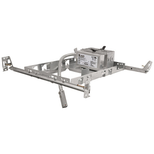 Elco Lighting E5SQLFU20  Ic Shallow Frame With Driver Recessed Light Pewter, Nickel, Silver