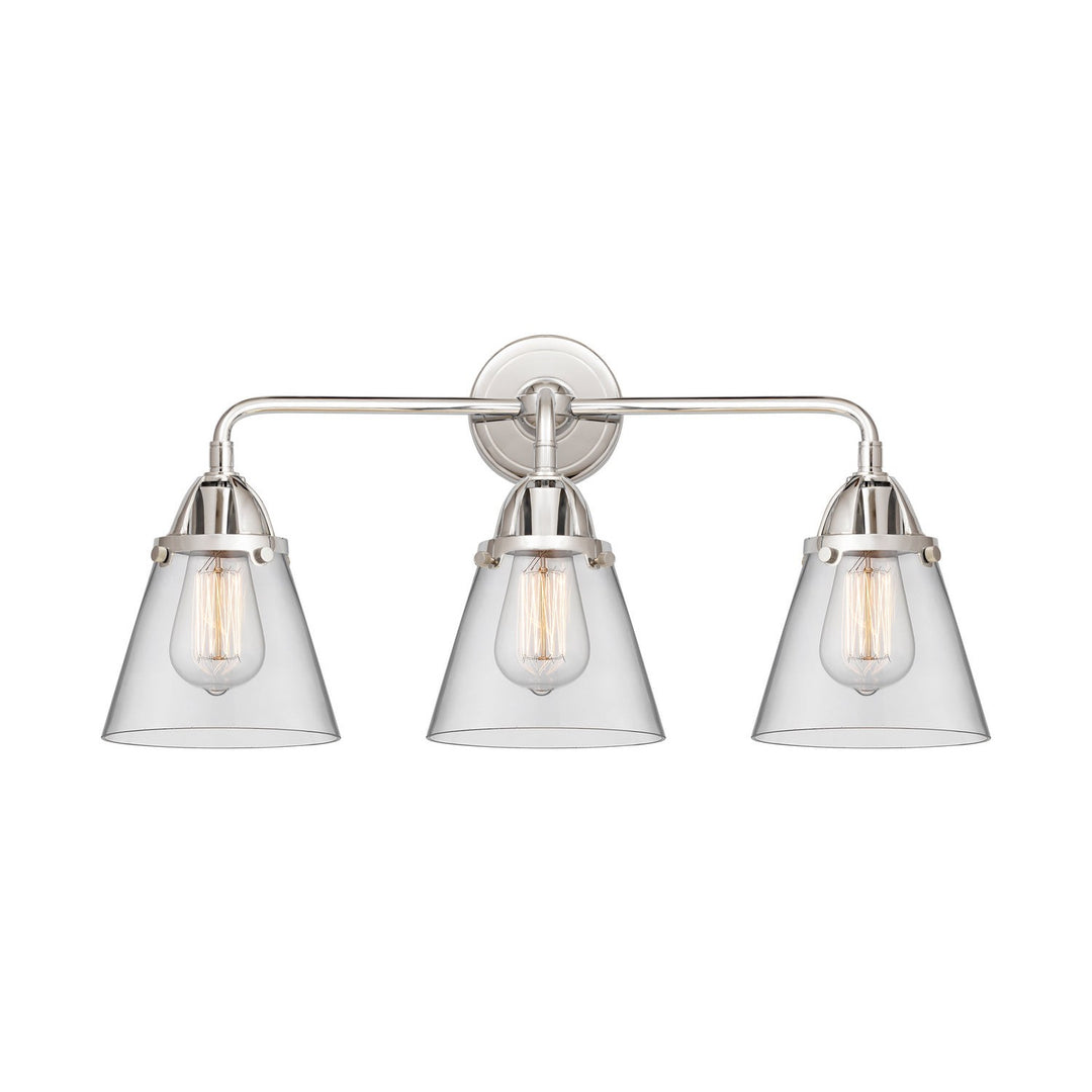 Innovations Nouveau 2 288-3W-PC-G62 Bath Vanity Light 25 in. wide - Polished Chrome