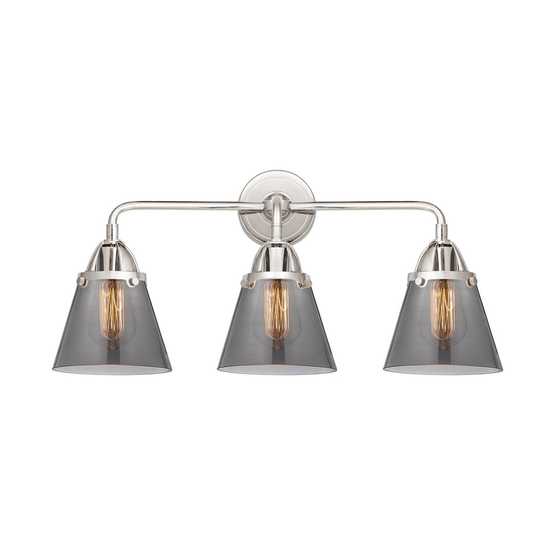 Innovations Nouveau 2 288-3W-PC-G63 Bath Vanity Light 25 in. wide - Polished Chrome