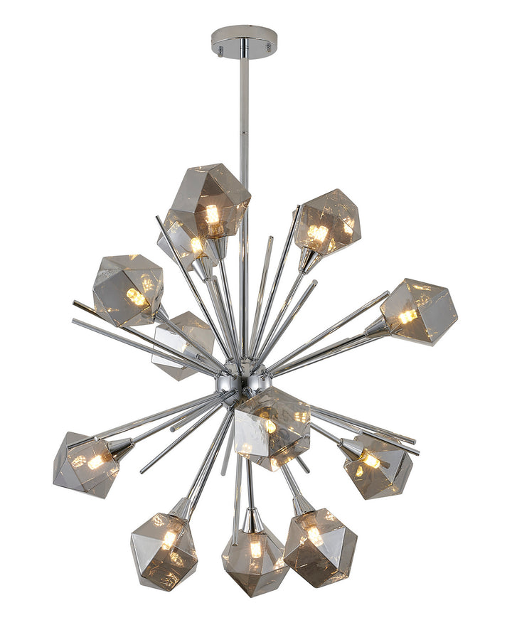 Bethel International DU172C33CH Chandelier Light - Chrome