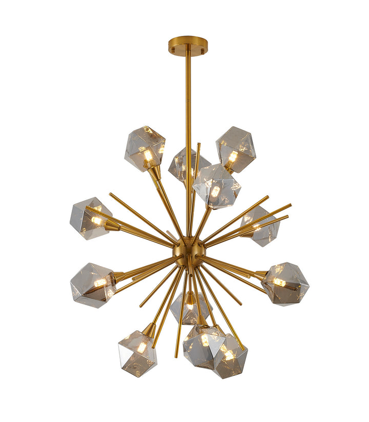 Bethel International DU172C33G Chandelier Light - Gold