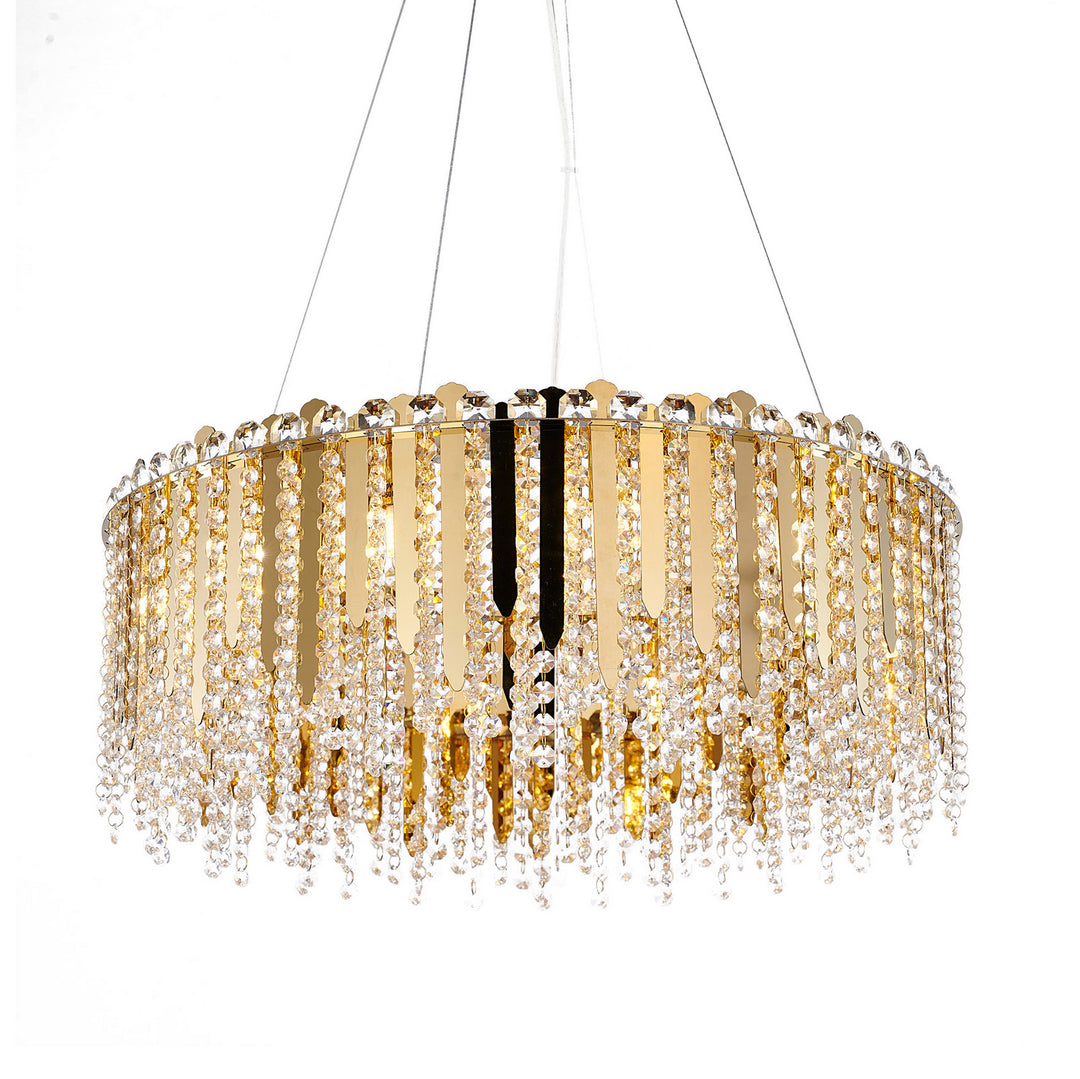 Bethel International GL402C24G Chandelier Light - Gold
