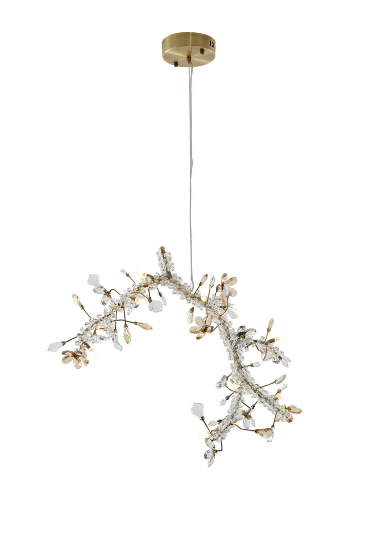 Bethel International LX9902-BRZ Chandelier Light - Gold