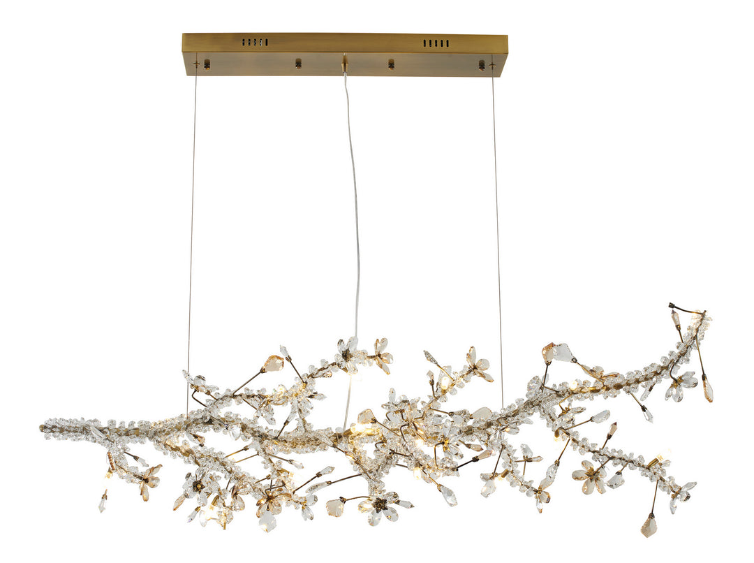 Bethel International LX9905-BRZ Chandelier Light - Gold