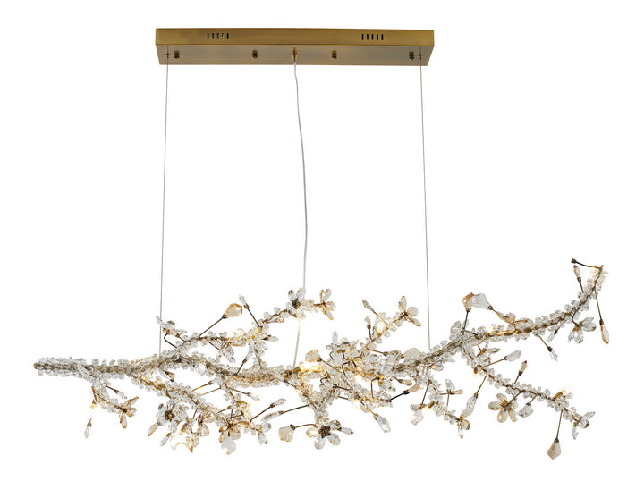 Bethel International LX9905-BRZ Chandelier Light - Gold
