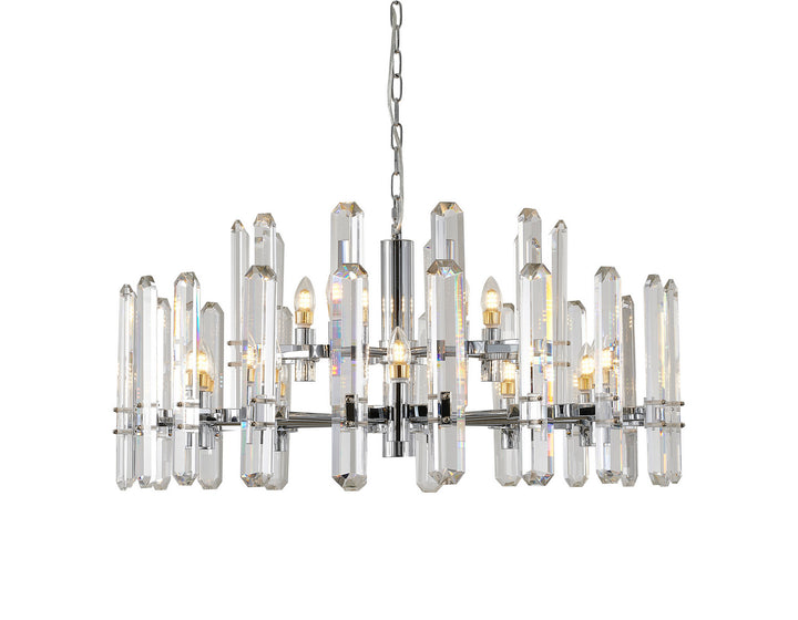 Bethel International MU56XCH Chandelier Light - Chrome