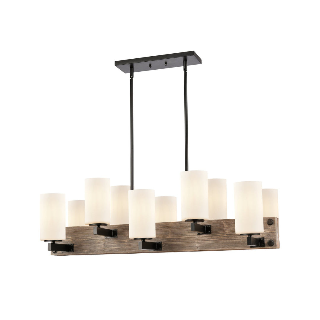 Innovations Diego 424-10CH-BK-G4451 Pendant Light - Matte Black