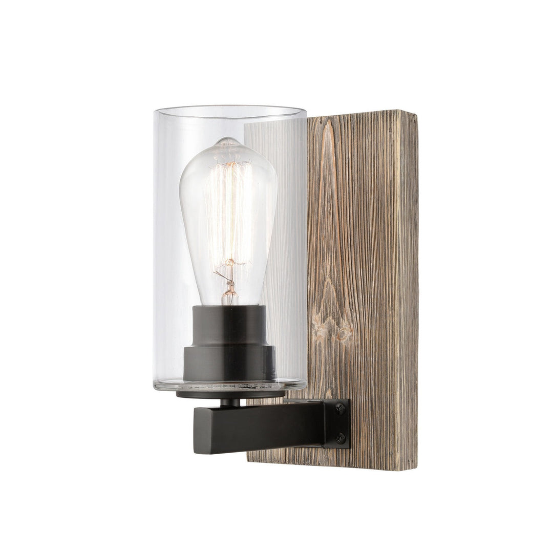 Innovations Diego 424-1W-BK-G4452 Wall Sconce Light - Matte Black