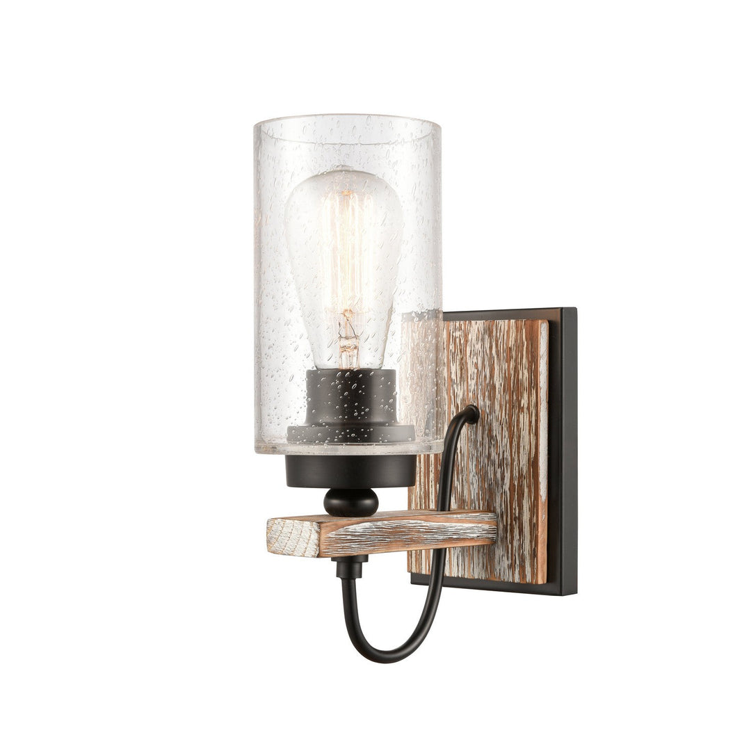Innovations Paladin 442-1W-BK-G4424-LED Wall Sconce Light - Matte Black