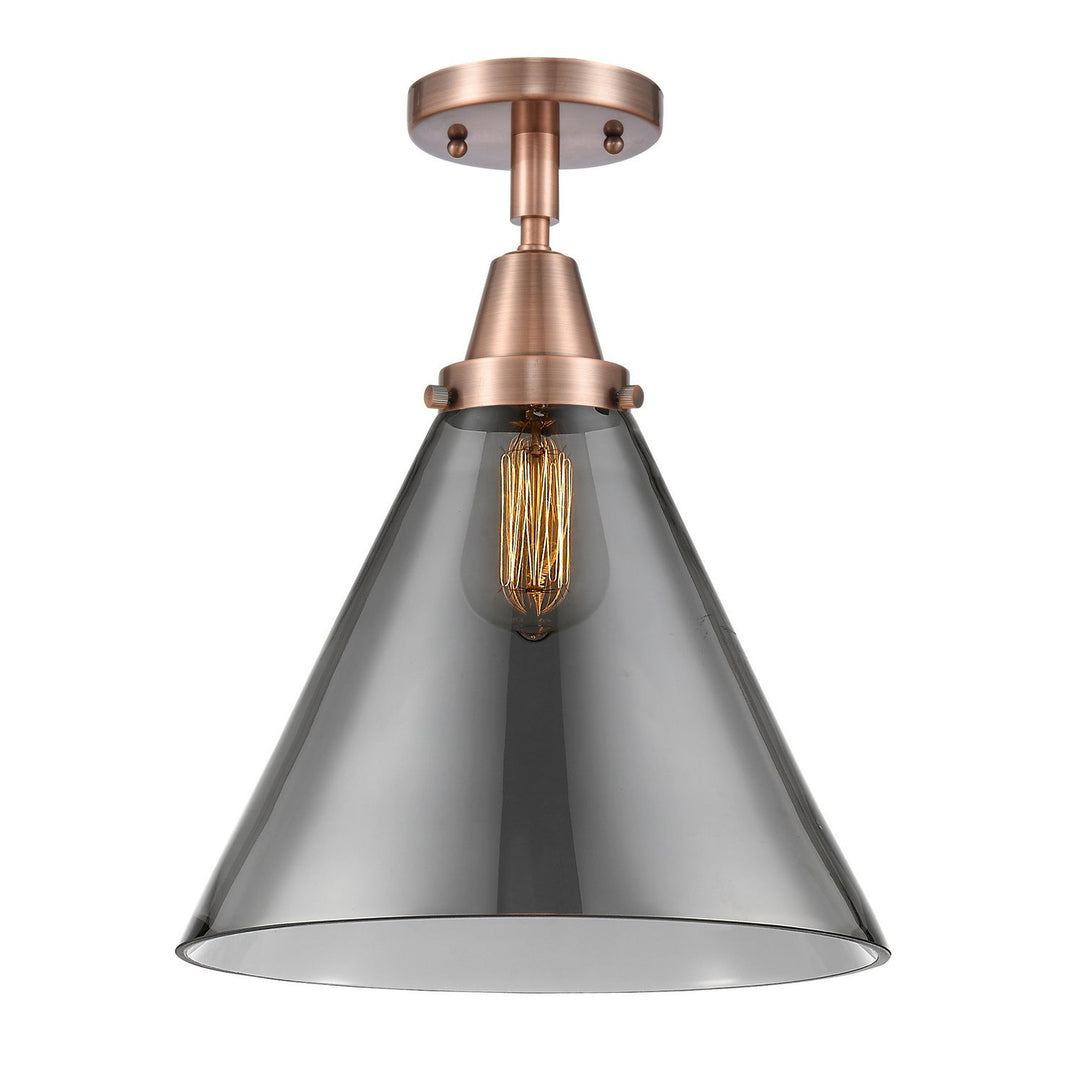 Innovations Caden 447-1C-AC-G43-L Ceiling Light - Antique Copper