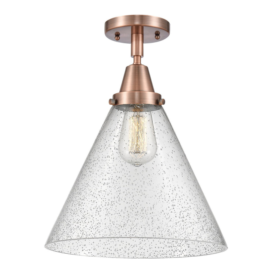 Innovations Caden 447-1C-AC-G44-L-LED Ceiling Light - Antique Copper