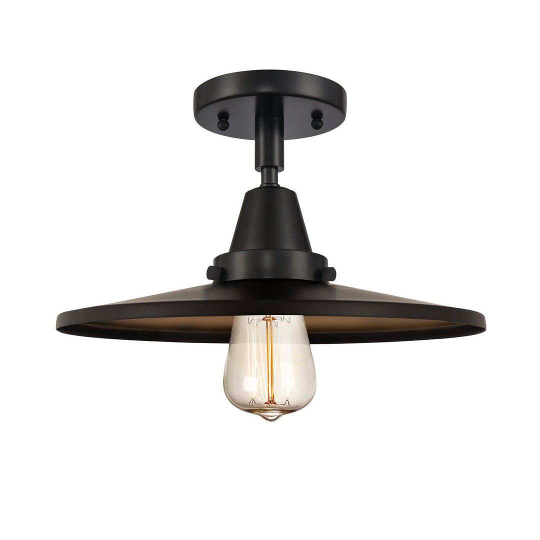 Innovations Caden 447-1C-BK-MFR-BK-12 Ceiling Light - Matte Black