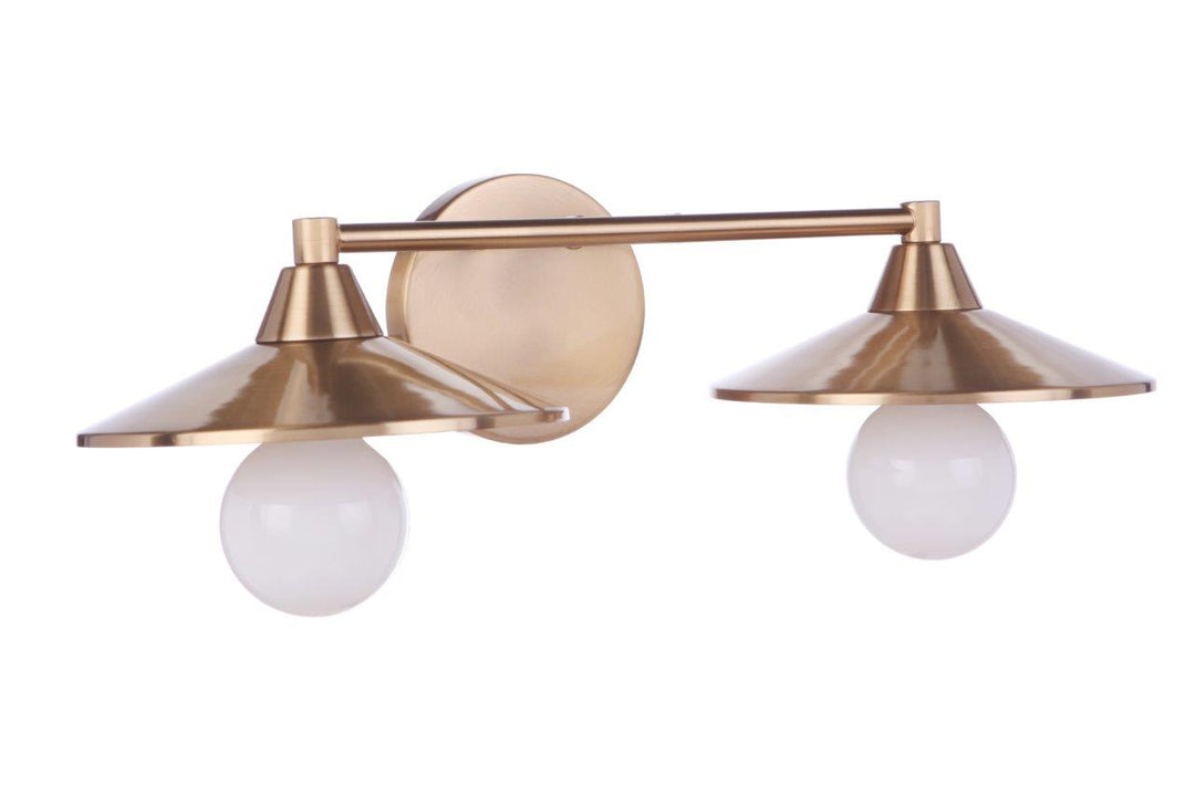 Craftmade Isaac 12519SB2 Bath Vanity Light 20 in. wide - Satin Brass