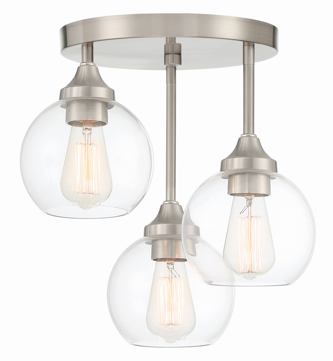 Craftmade Glenda 56253-BNK Ceiling Light - Brushed Polished Nickel