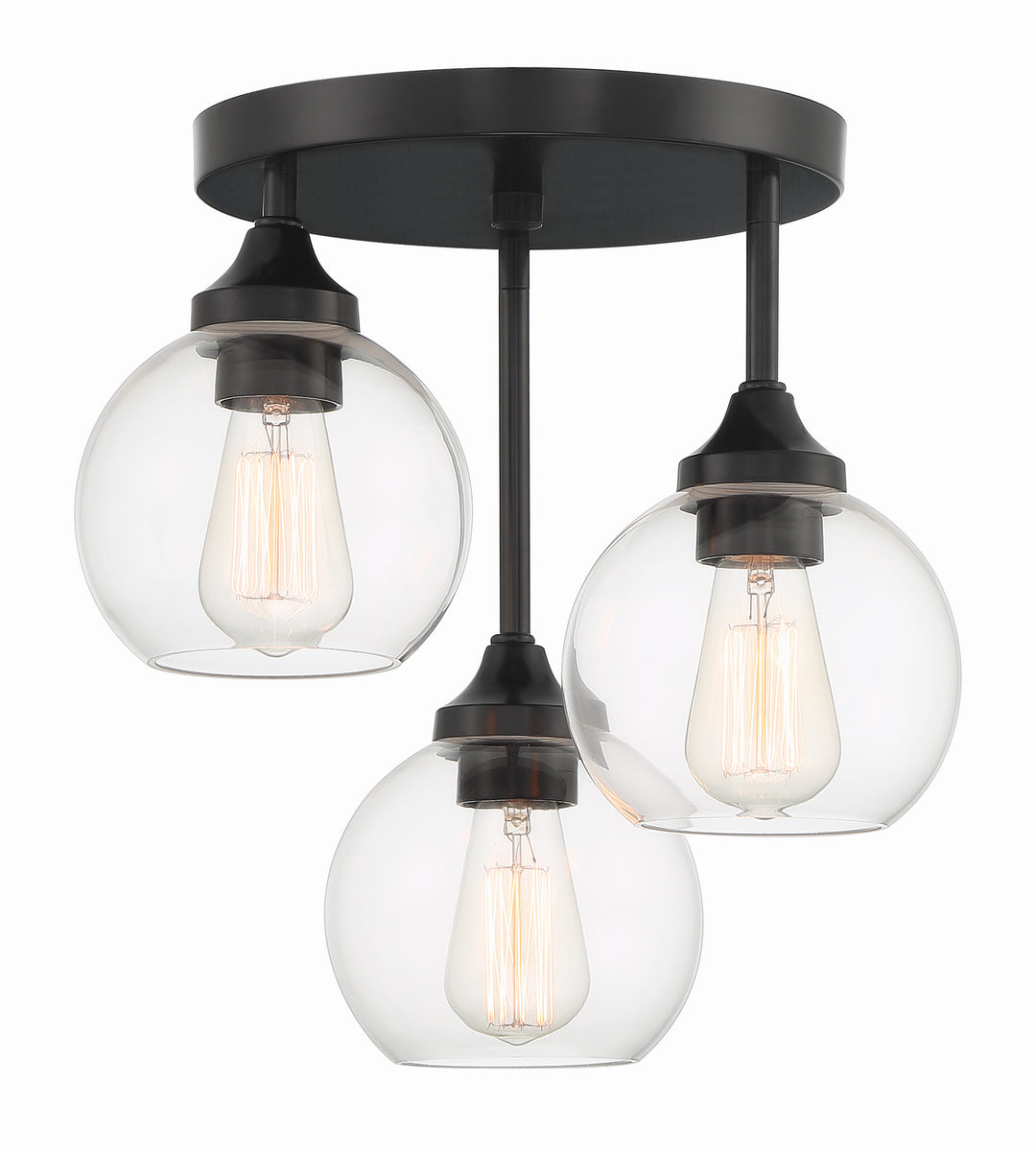 Craftmade Glenda 56253-FB Ceiling Light - Flat Black