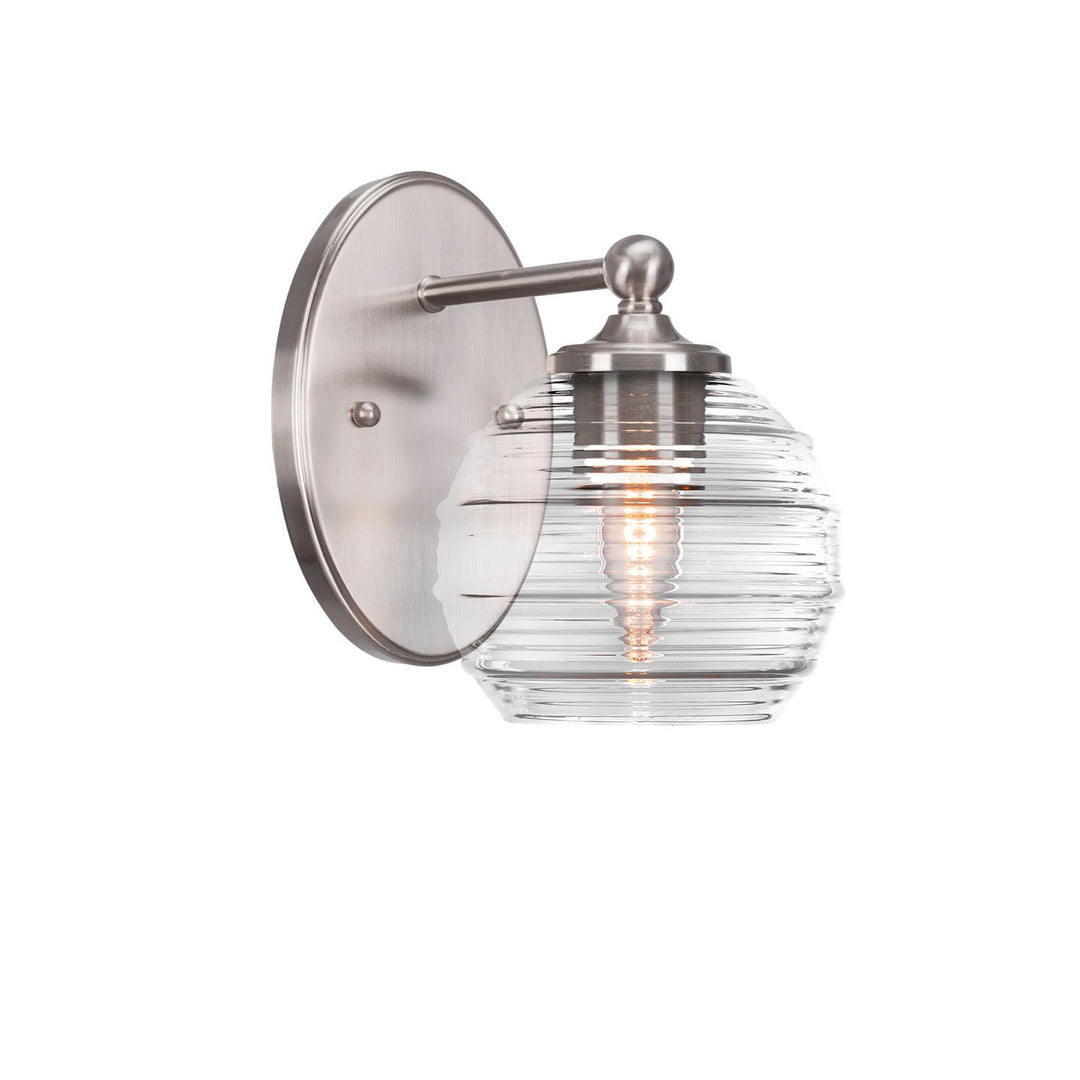 Toltec Capri 5911-bn-5110 Wall Sconce Light - Brushed Nickel