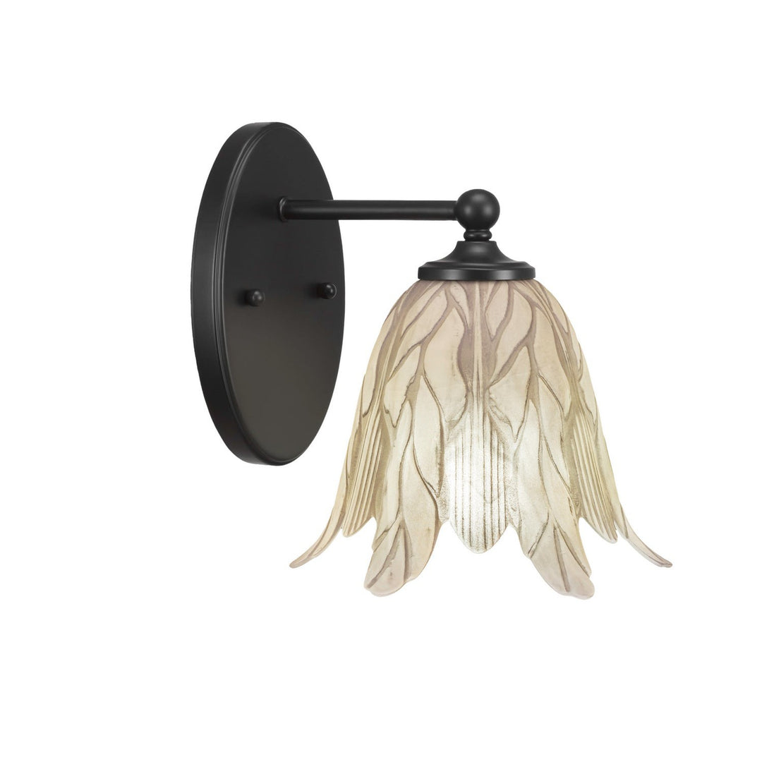 Toltec Capri 5911-mb-1025 Wall Sconce Light - Matte Black