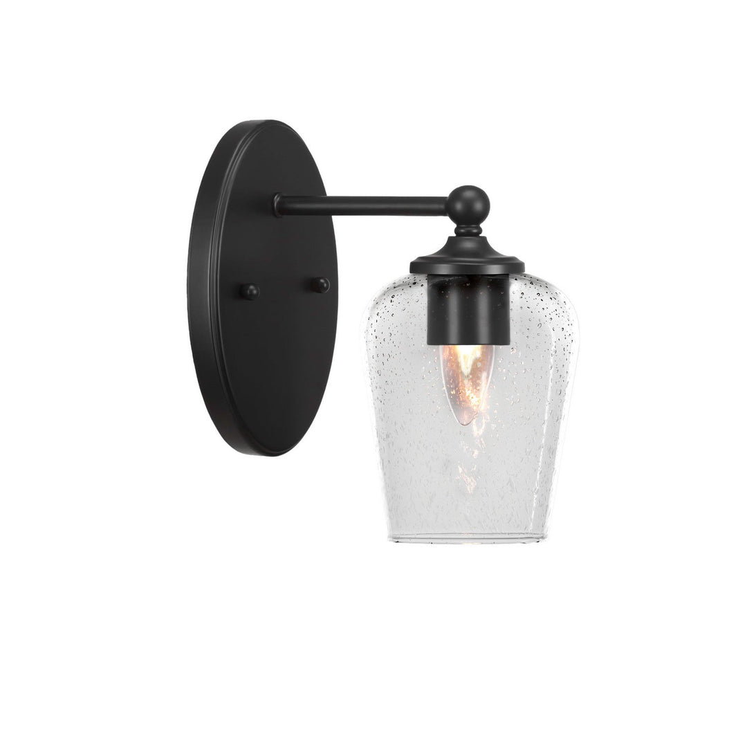 Toltec Capri 5911-mb-210 Wall Sconce Light - Matte Black
