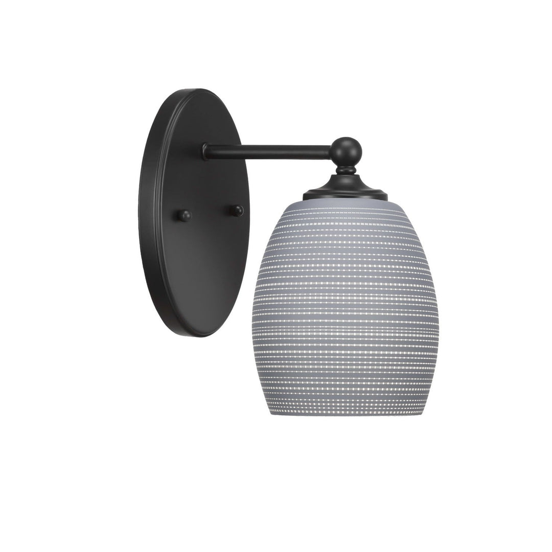 Toltec Capri 5911-mb-4022 Wall Sconce Light - Matte Black