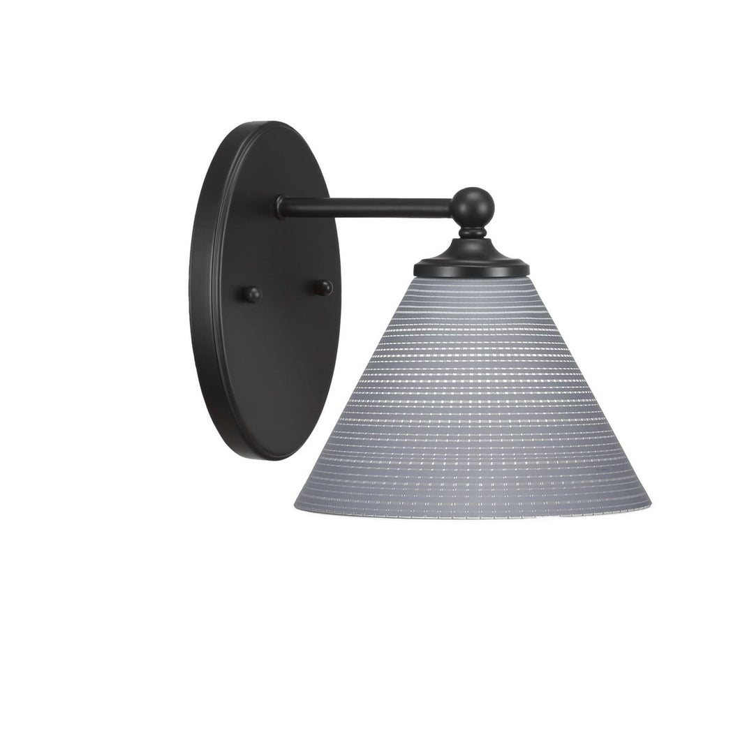 Toltec Capri 5911-mb-4052 Wall Sconce Light - Matte Black