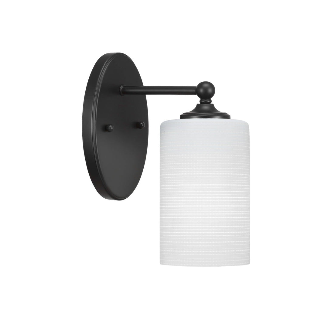 Toltec Capri 5911-mb-4061 Wall Sconce Light - Matte Black