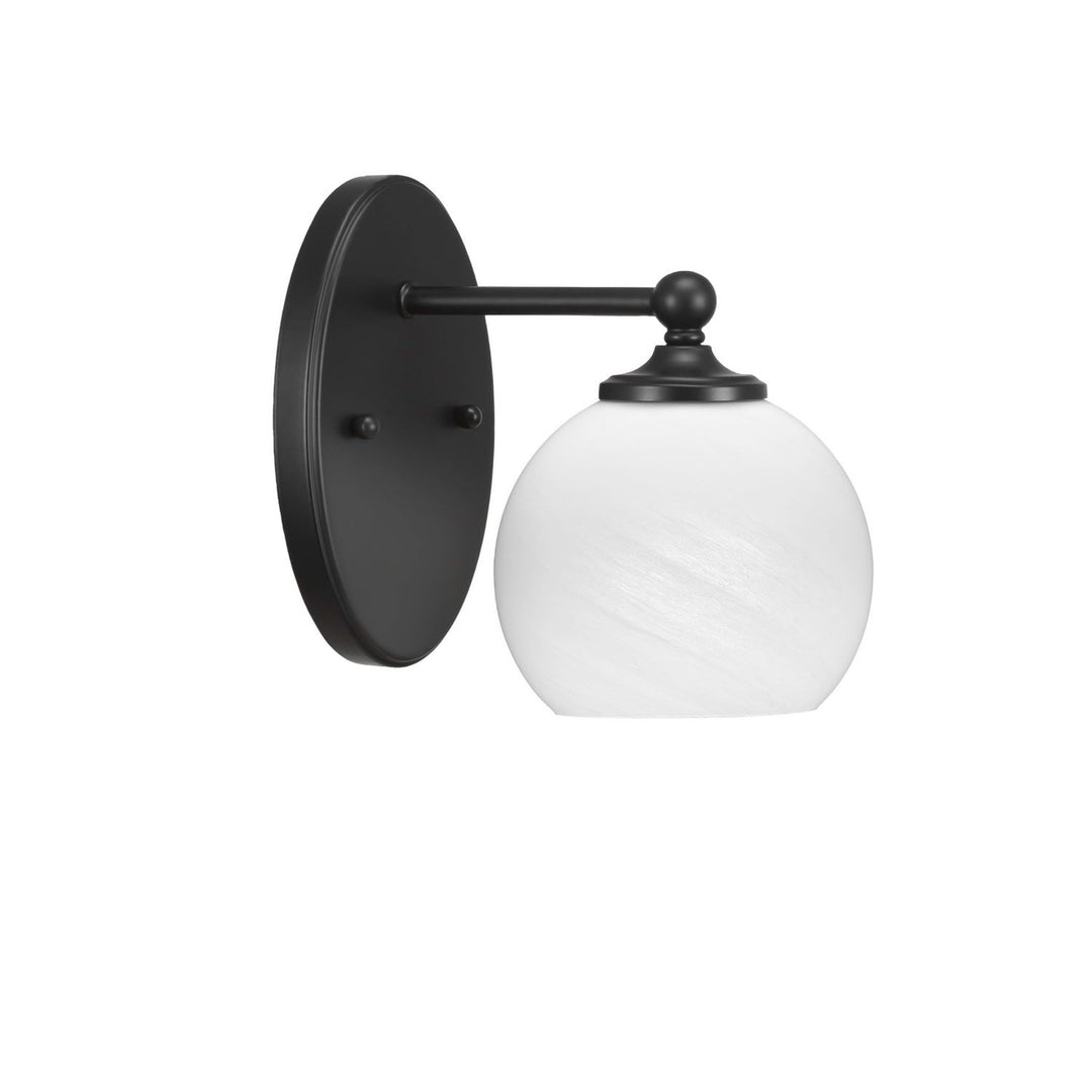 Toltec Capri 5911-mb-4101 Wall Sconce Light - Matte Black