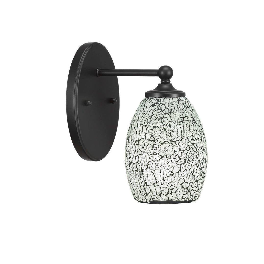 Toltec Capri 5911-mb-4165 Wall Sconce Light - Matte Black