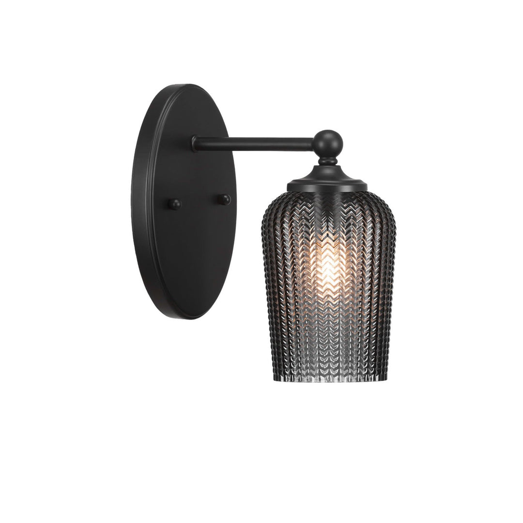 Toltec Capri 5911-mb-4252 Wall Sconce Light - Matte Black