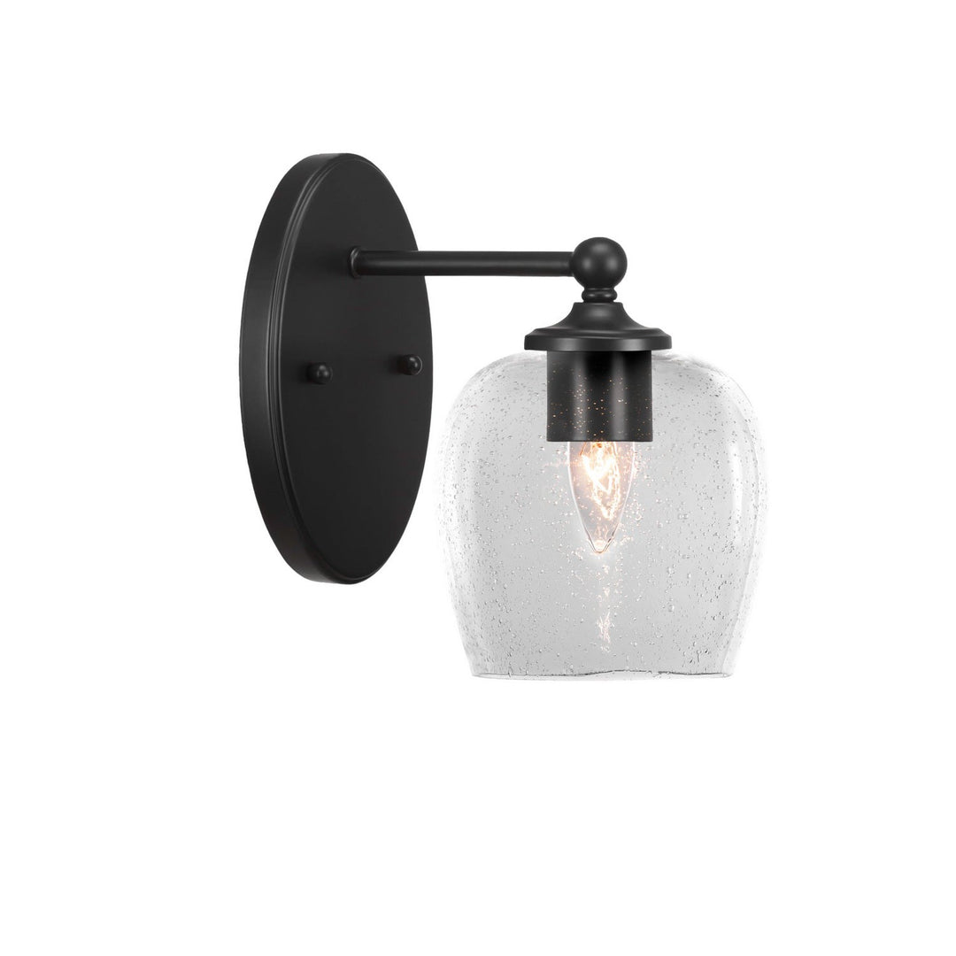Toltec Capri 5911-mb-4810 Wall Sconce Light - Matte Black