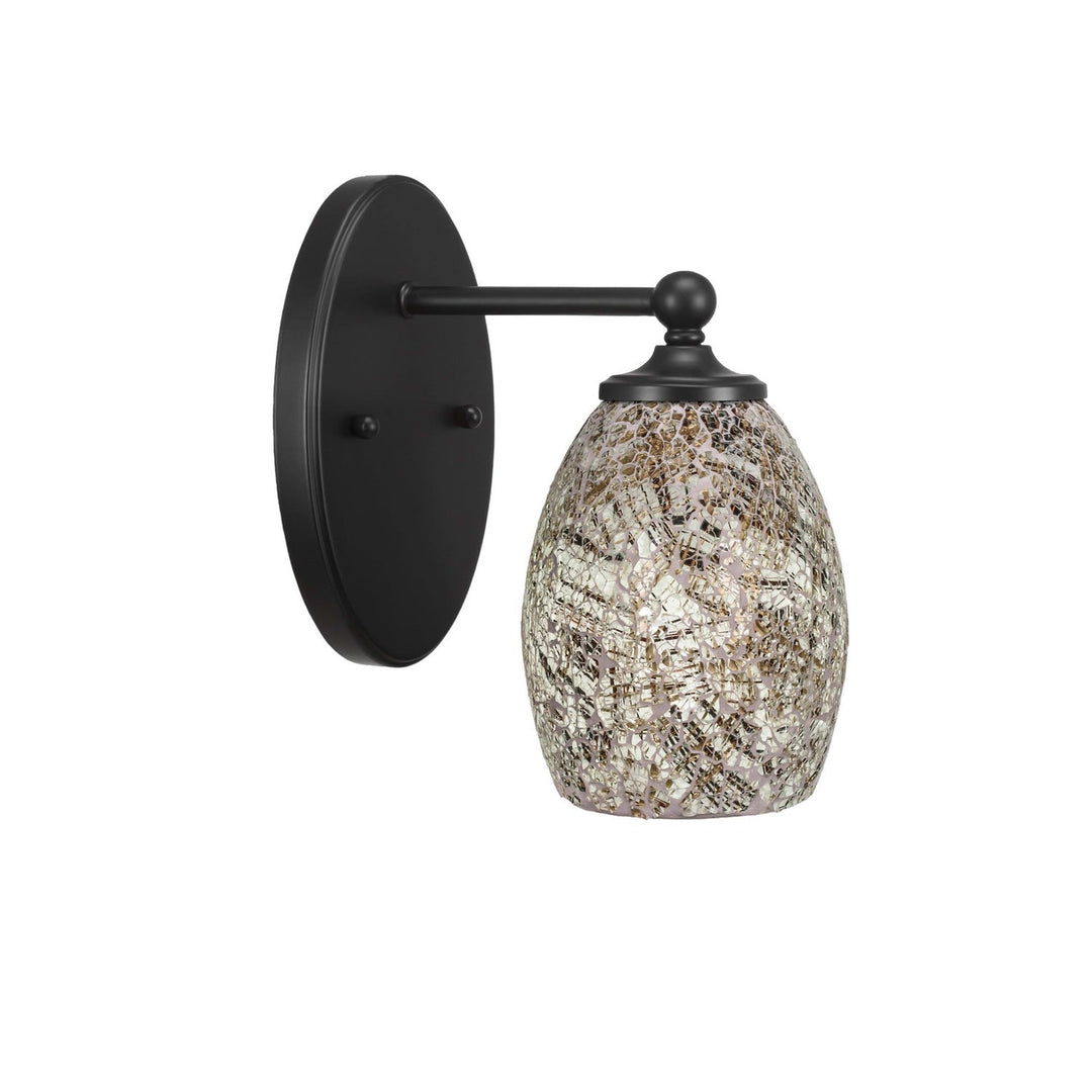 Toltec Capri 5911-mb-5054 Wall Sconce Light - Matte Black