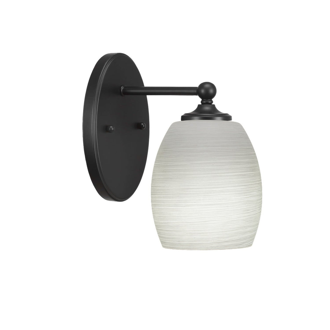 Toltec Capri 5911-mb-615 Wall Sconce Light - Matte Black