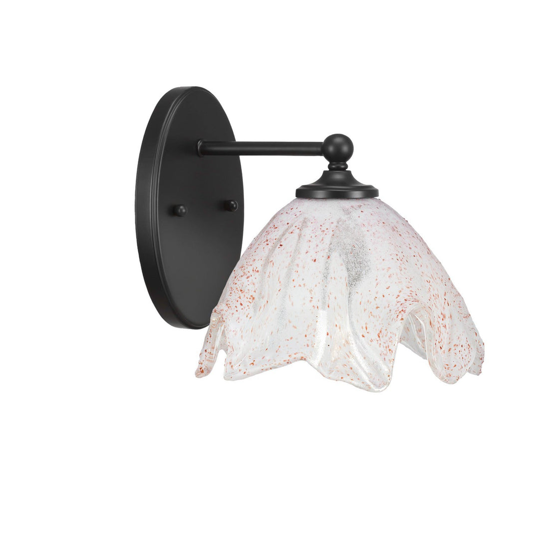 Toltec Capri 5911-mb-759 Wall Sconce Light - Matte Black