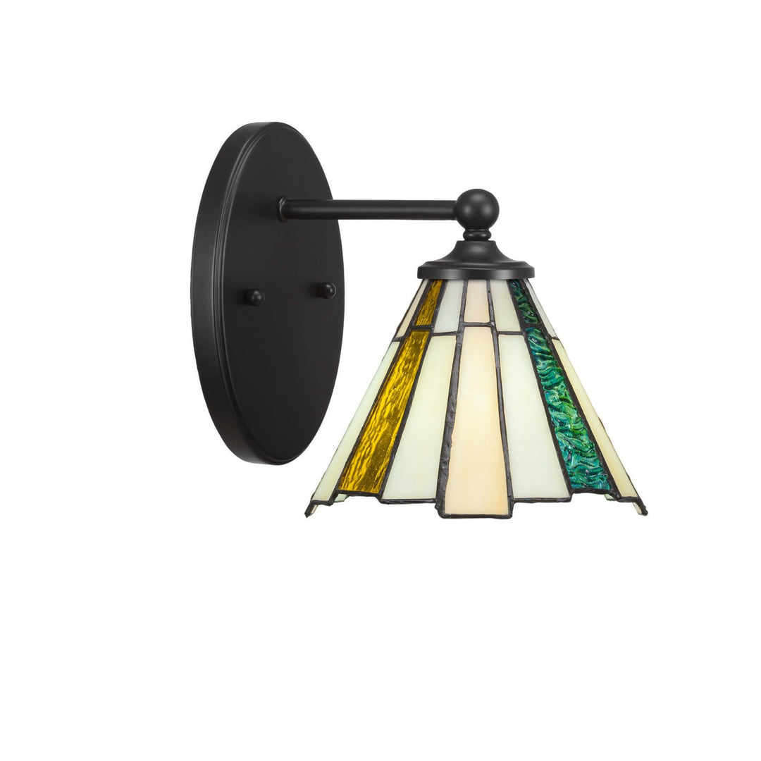 Toltec Capri 5911-mb-9335 Wall Sconce Light - Matte Black