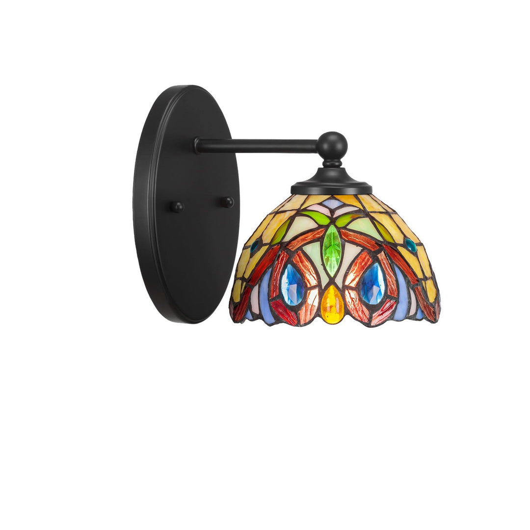 Toltec Capri 5911-mb-9945 Wall Sconce Light - Matte Black