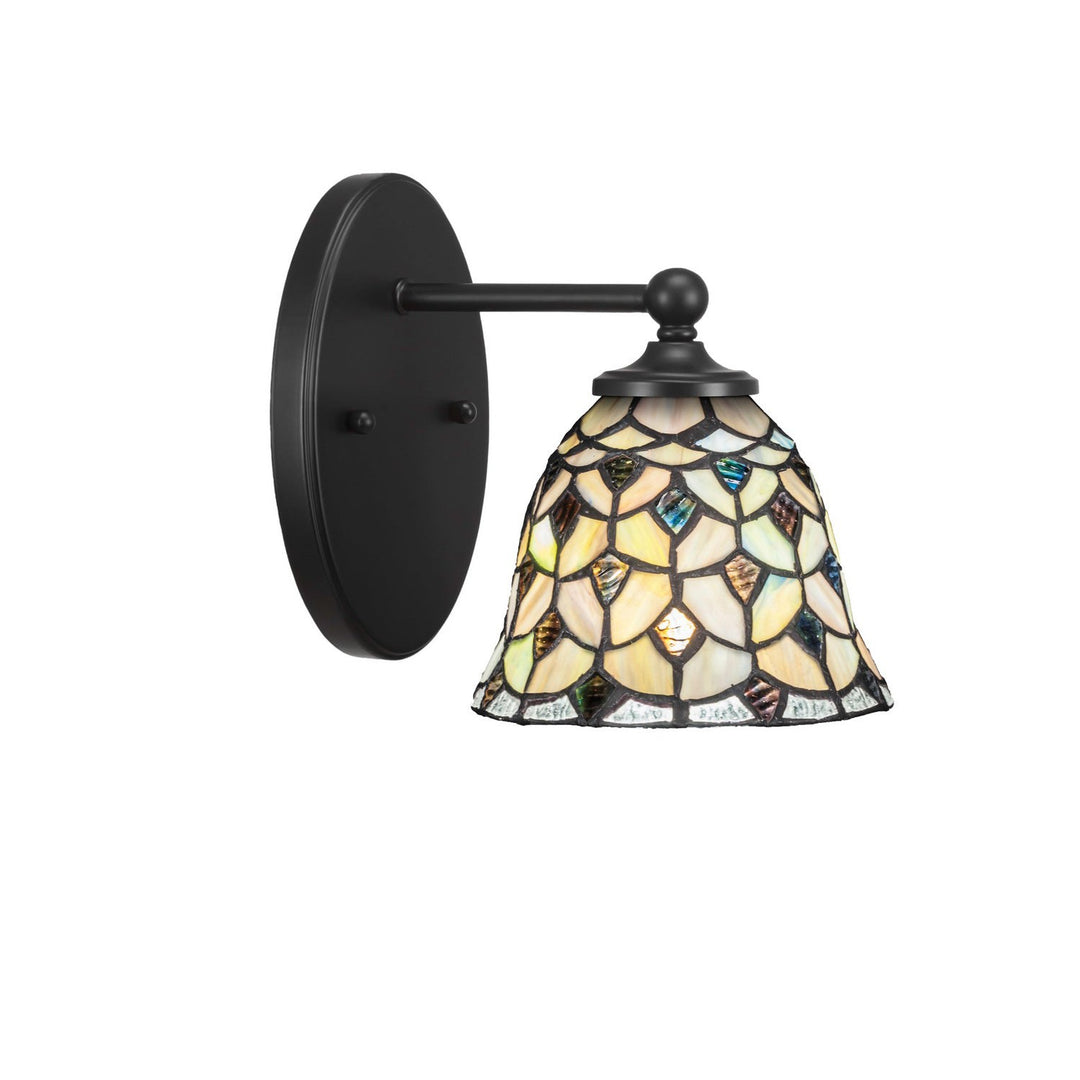 Toltec Capri 5911-mb-9965 Wall Sconce Light - Matte Black