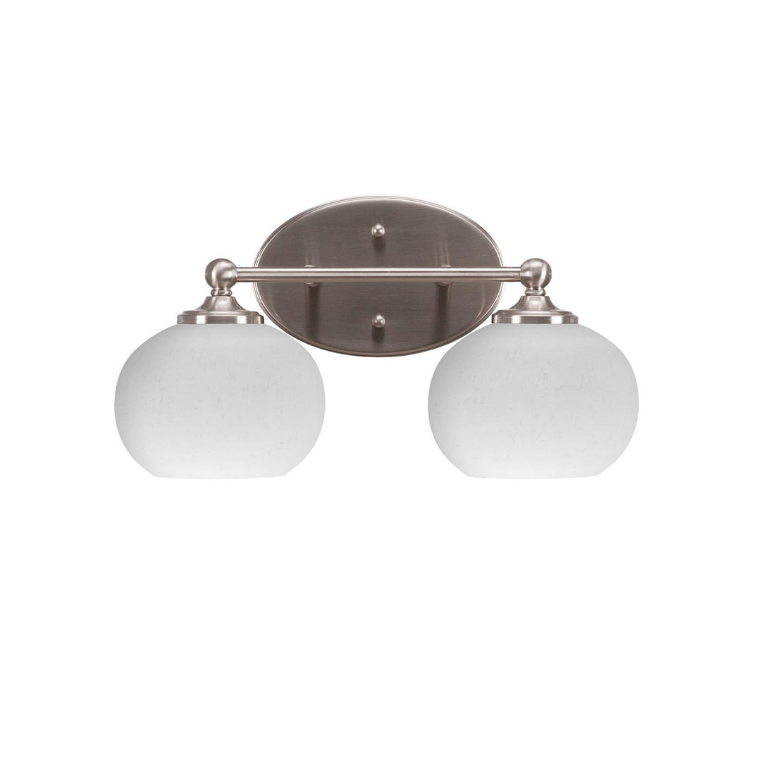 Toltec Capri 5912-bn-212 Bath Vanity Light 16 in. wide - Brushed Nickel