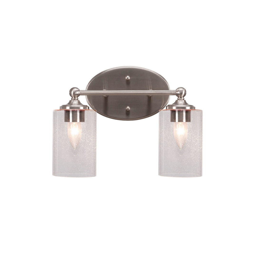 Toltec Capri 5912-bn-300 Bath Vanity Light 13 in. wide - Brushed Nickel