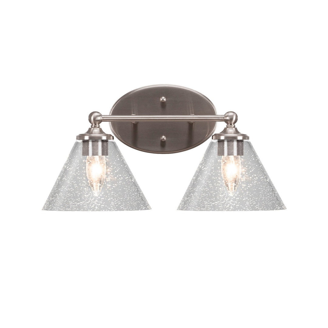 Toltec Capri 5912-bn-302 Bath Vanity Light 16 in. wide - Brushed Nickel